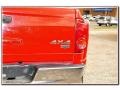 2007 Flame Red Dodge Ram 3500 Laramie Quad Cab Dually  photo #7