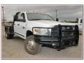 2007 Bright White Dodge Ram 3500 Laramie Quad Cab 4x4 Dually  photo #38