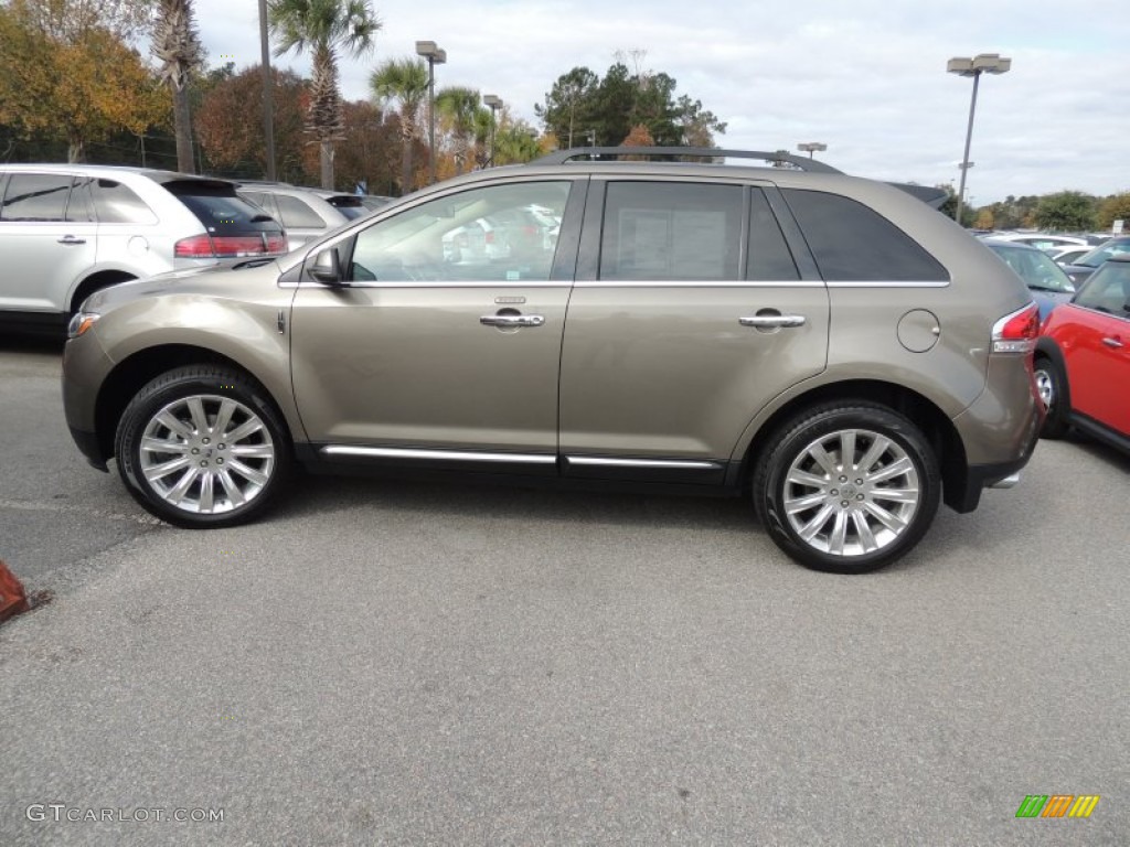 2012 MKX FWD - Mineral Gray Metallic / Charcoal Black photo #2