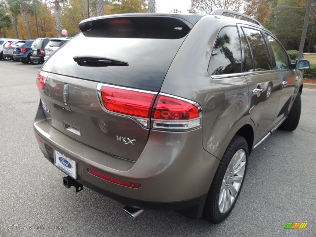 2012 MKX FWD - Mineral Gray Metallic / Charcoal Black photo #14