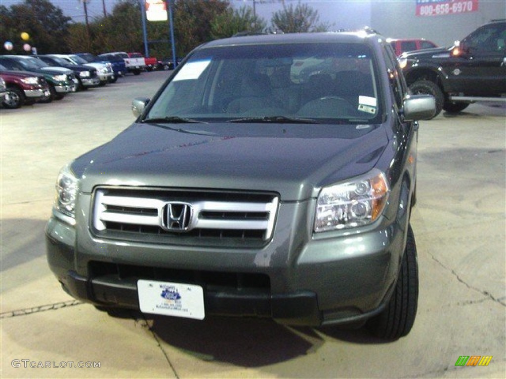 2008 Pilot Value Package - Steel Blue Metallic / Gray photo #1