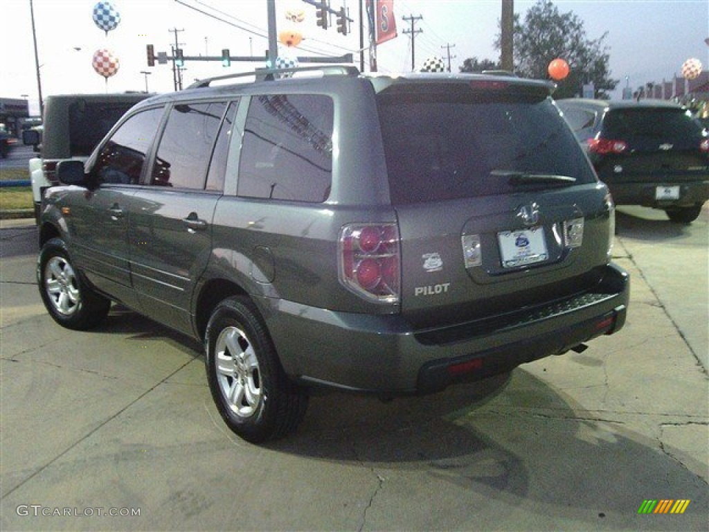 2008 Pilot Value Package - Steel Blue Metallic / Gray photo #3