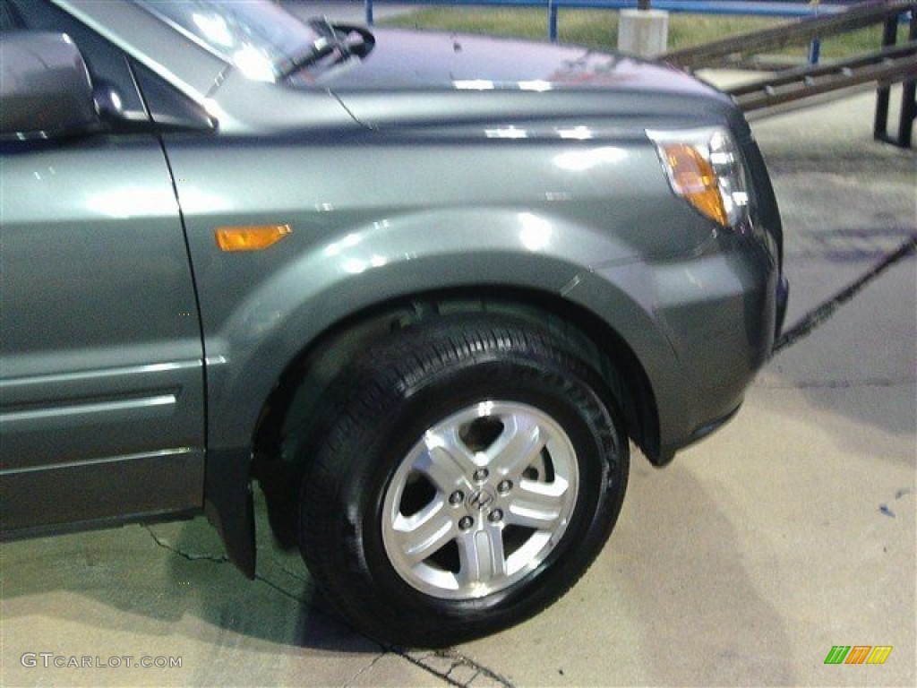 2008 Pilot Value Package - Steel Blue Metallic / Gray photo #7