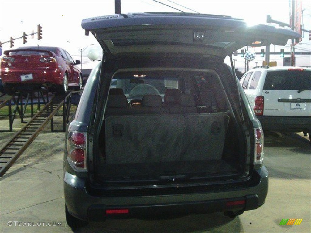 2008 Pilot Value Package - Steel Blue Metallic / Gray photo #12