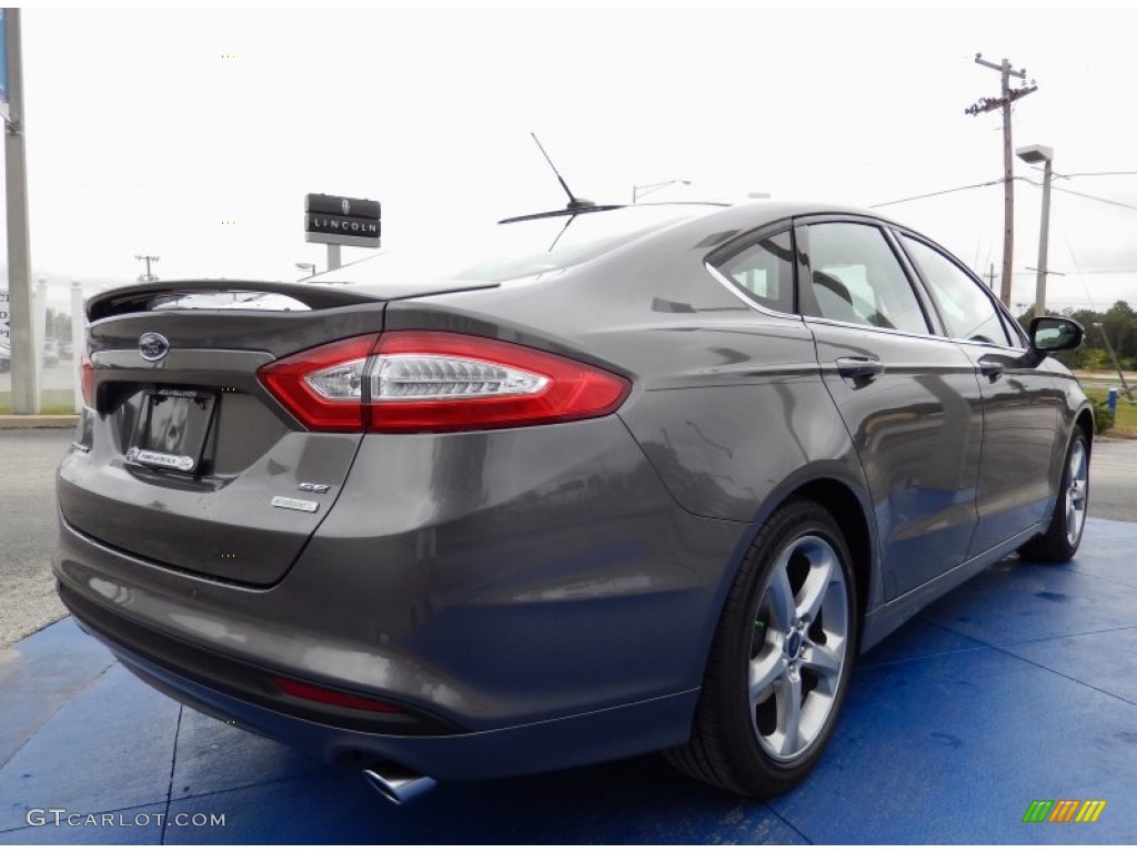 2014 Fusion SE EcoBoost - Sterling Gray / Charcoal Black photo #3