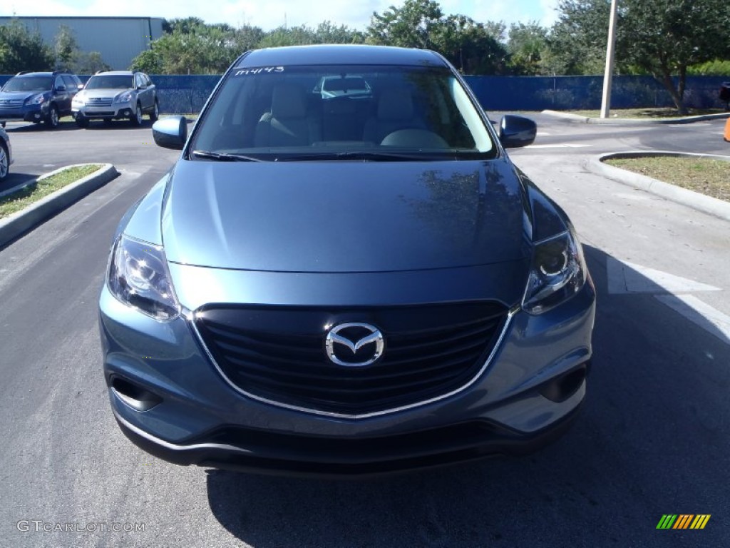2014 CX-9 Touring - Blue Reflex Mica / Sand photo #2