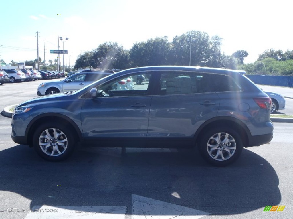 2014 CX-9 Touring - Blue Reflex Mica / Sand photo #3