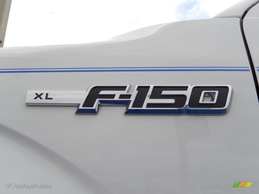 2014 F150 XL SuperCab - Oxford White / Steel Grey photo #5