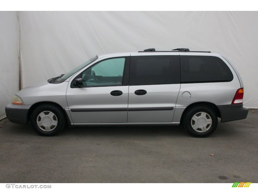 2001 Windstar LX - Silver Frost Metallic / Medium Graphite photo #9