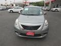 2012 Magnetic Gray Metallic Nissan Versa 1.6 S Sedan  photo #2