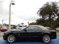 Black - Mustang V6 Premium Convertible Photo No. 2