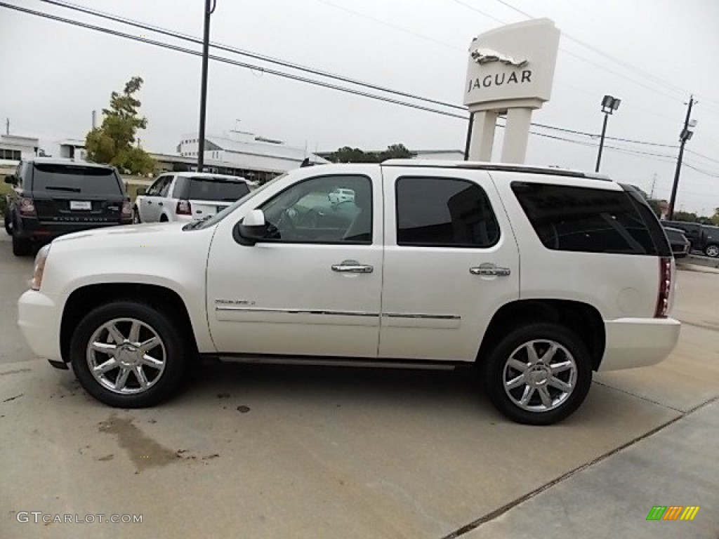 White Diamond Tintcoat 2011 GMC Yukon Denali AWD Exterior Photo #88195606