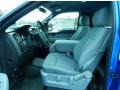 Steel Grey 2014 Ford F150 STX Regular Cab Interior Color