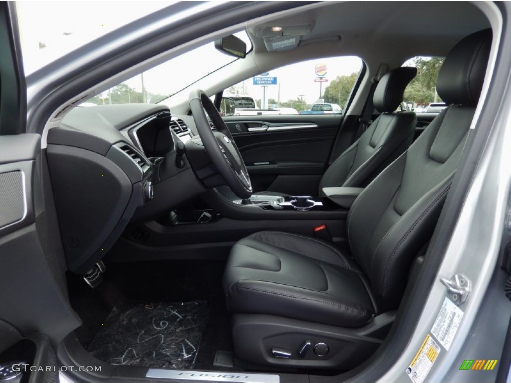 2014 Ford Fusion Energi Titanium Front Seat Photo #88196220