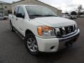 Glacier White 2013 Nissan Titan SV Crew Cab Exterior