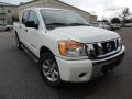 2013 Glacier White Nissan Titan SV Crew Cab  photo #1