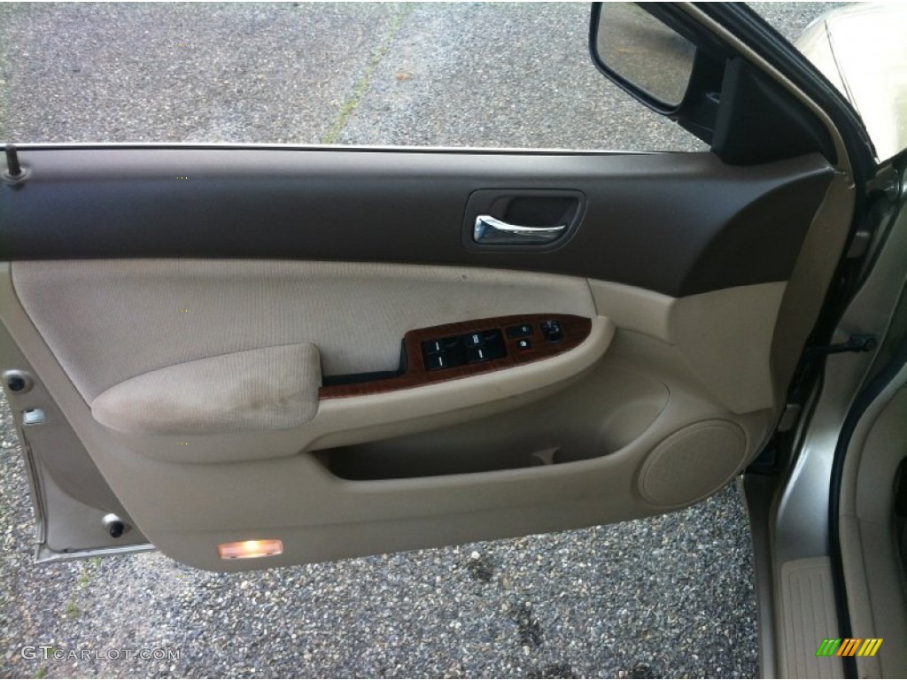 2006 Accord EX Sedan - Desert Mist Metallic / Ivory photo #10