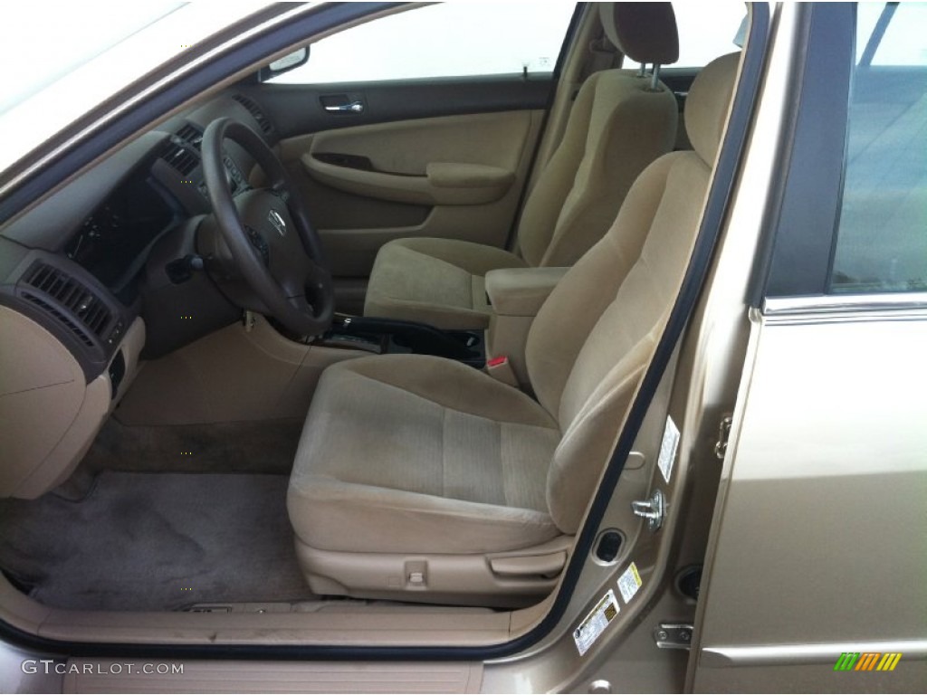 2006 Accord EX Sedan - Desert Mist Metallic / Ivory photo #11