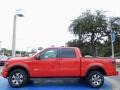 2013 Race Red Ford F150 FX4 SuperCrew 4x4  photo #2