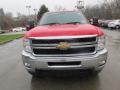 2011 Victory Red Chevrolet Silverado 2500HD LT Extended Cab 4x4  photo #11