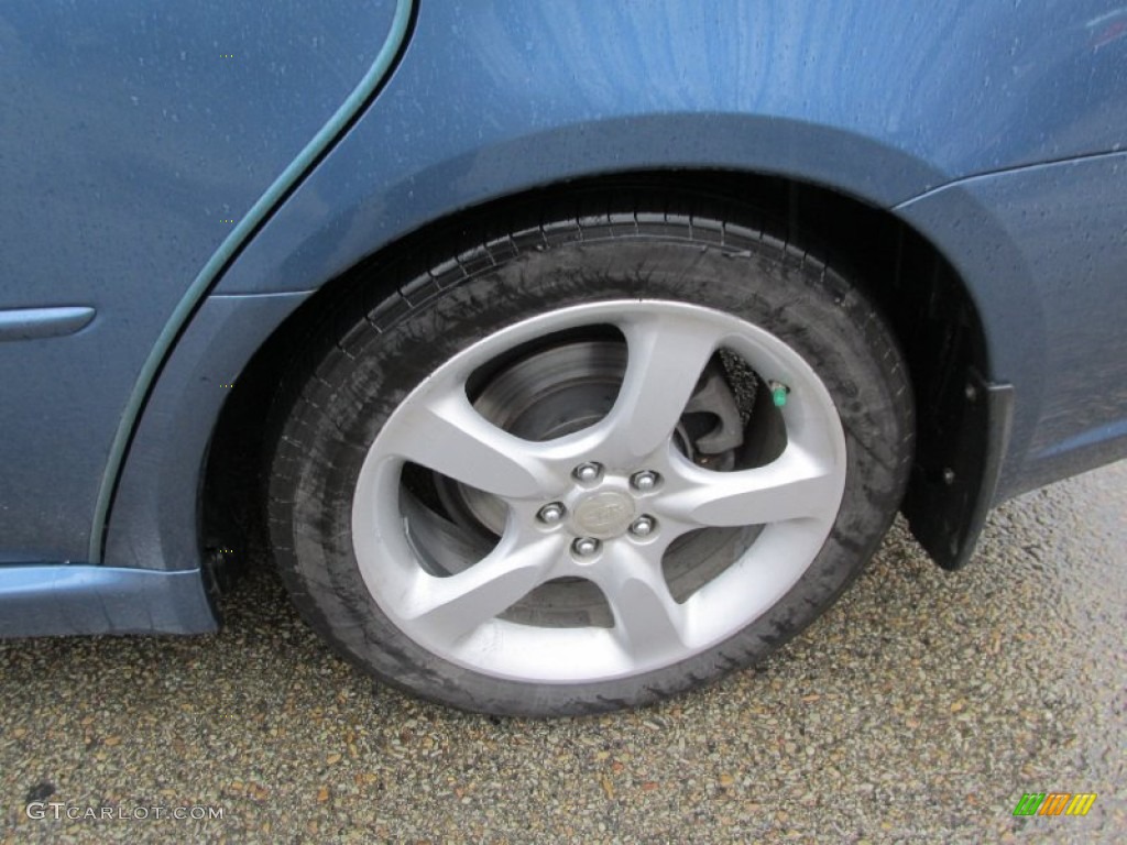 2008 Legacy 2.5i Sedan - Newport Blue Pearl / Off Black photo #3