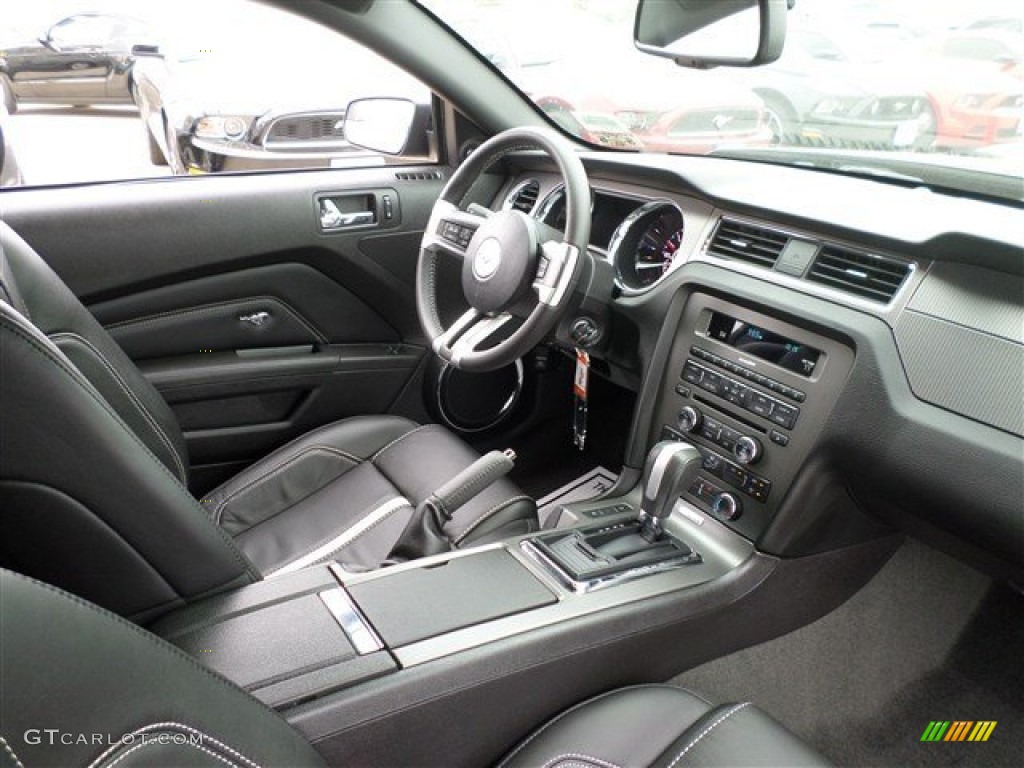 2014 Mustang GT Premium Coupe - Black / Charcoal Black/Cashmere Accent photo #11