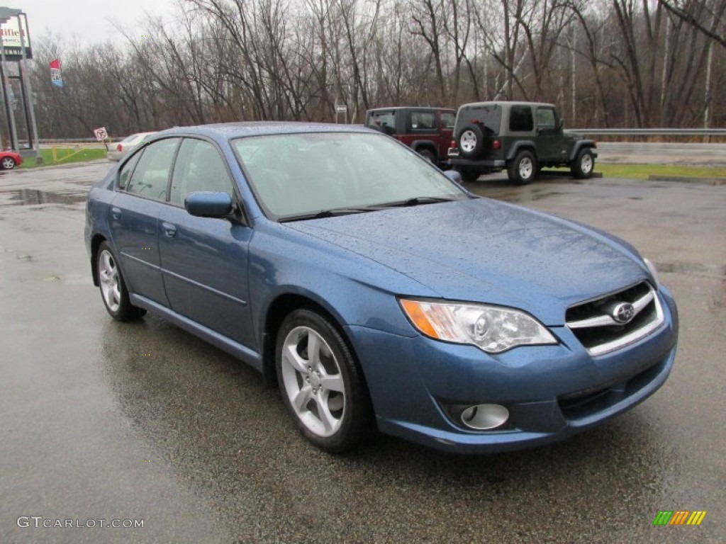 Newport Blue Pearl 2008 Subaru Legacy 2.5i Sedan Exterior Photo #88199601