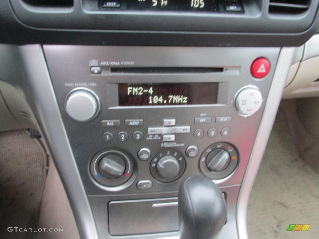 2008 Legacy 2.5i Sedan - Newport Blue Pearl / Off Black photo #16