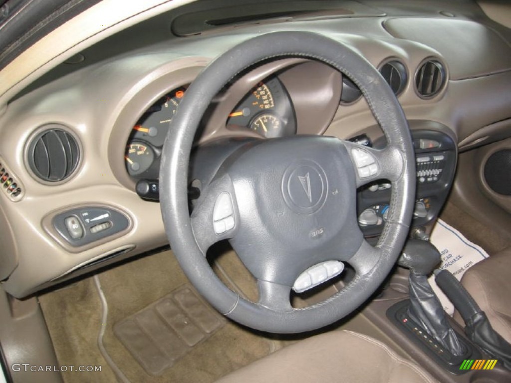 1999 Pontiac Grand Am GT Sedan Camel Steering Wheel Photo #88199979