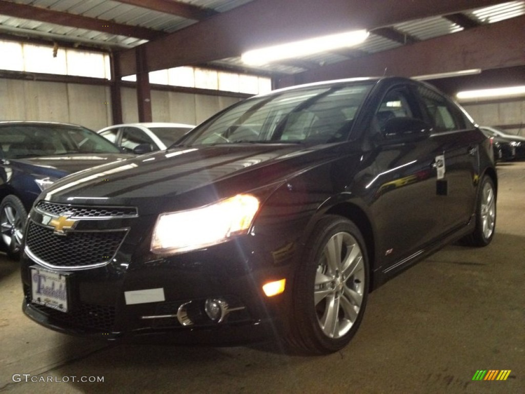 2014 Cruze LTZ - Black Granite Metallic / Jet Black photo #1
