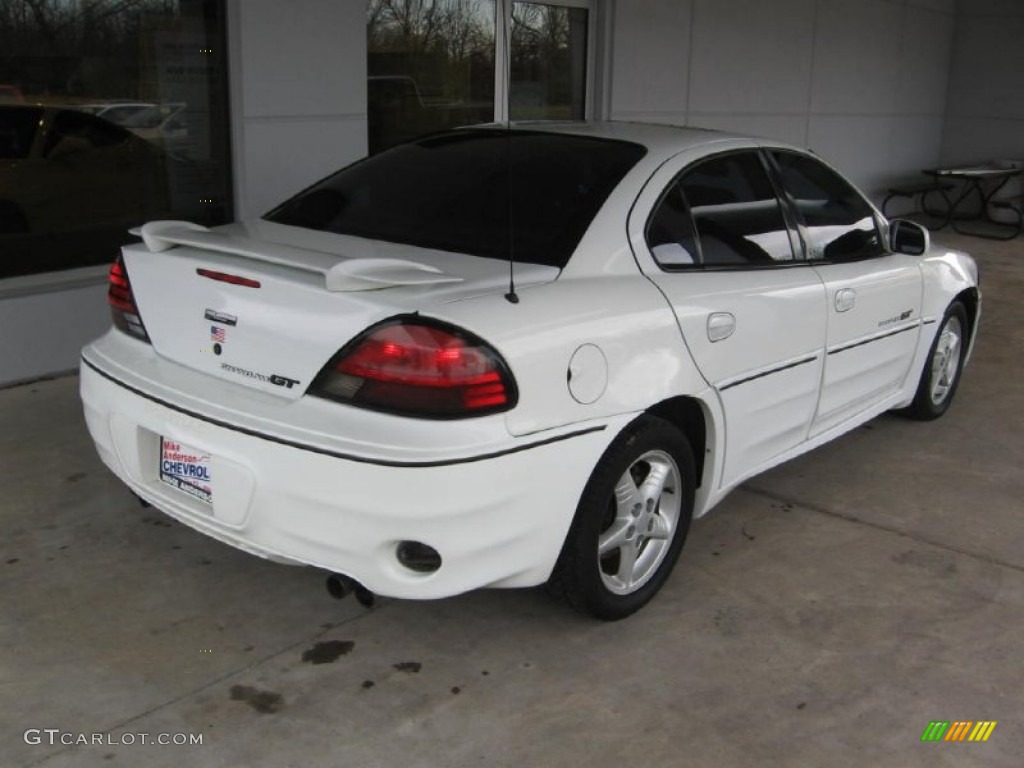 1999 Grand Am GT Sedan - Arctic White / Camel photo #17
