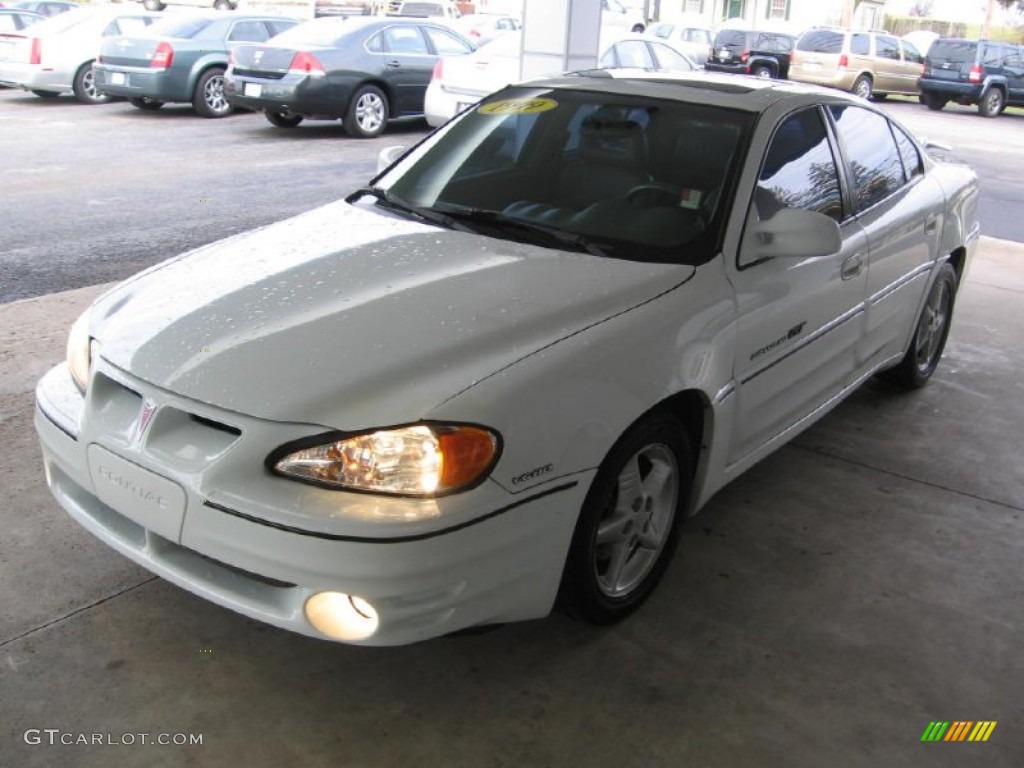 1999 Grand Am GT Sedan - Arctic White / Camel photo #22