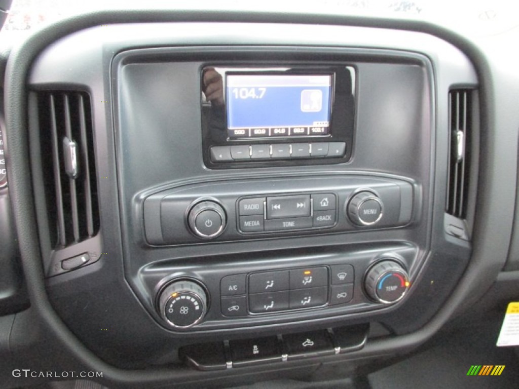 2014 Chevrolet Silverado 1500 WT Double Cab Controls Photo #88200678