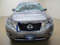 2013 Mocha Stone Nissan Pathfinder Platinum 4x4  photo #2