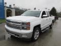 Summit White - Silverado 1500 LTZ Double Cab 4x4 Photo No. 11