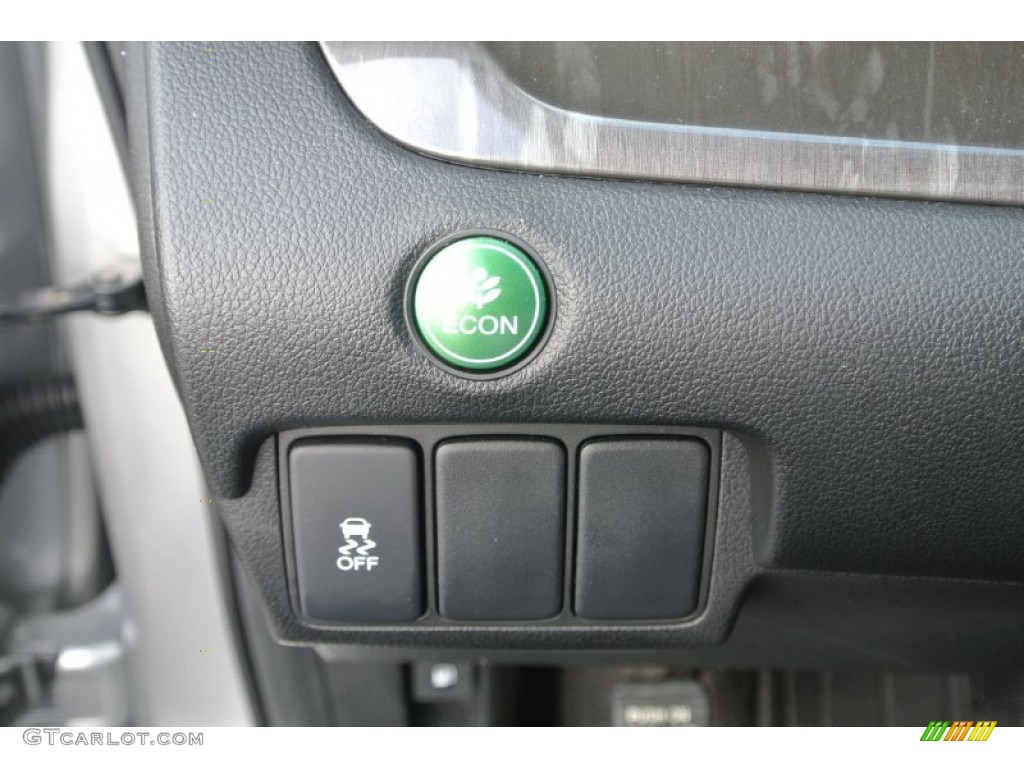 2012 CR-V EX-L - Alabaster Silver Metallic / Black photo #13