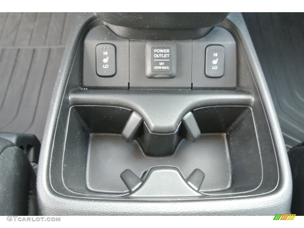 2012 CR-V EX-L - Alabaster Silver Metallic / Black photo #14