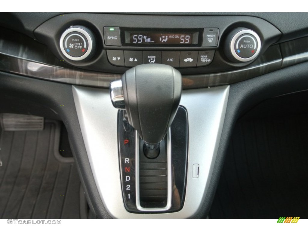 2012 CR-V EX-L - Alabaster Silver Metallic / Black photo #15