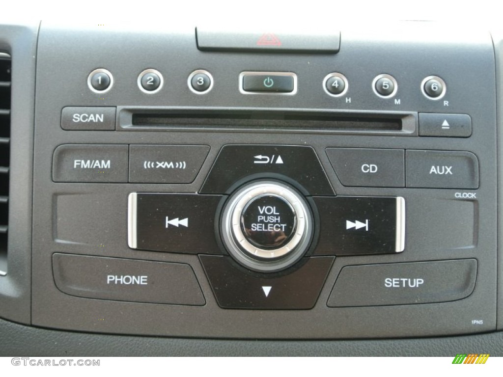 2012 CR-V EX-L - Alabaster Silver Metallic / Black photo #16