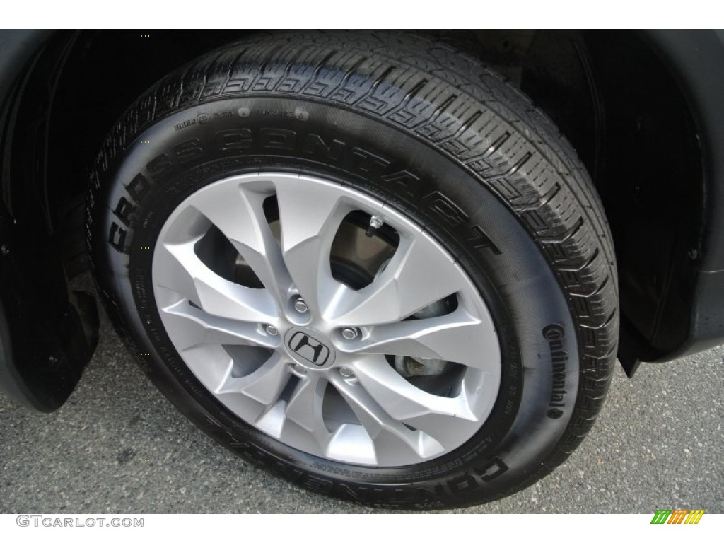 2012 CR-V EX-L - Alabaster Silver Metallic / Black photo #24