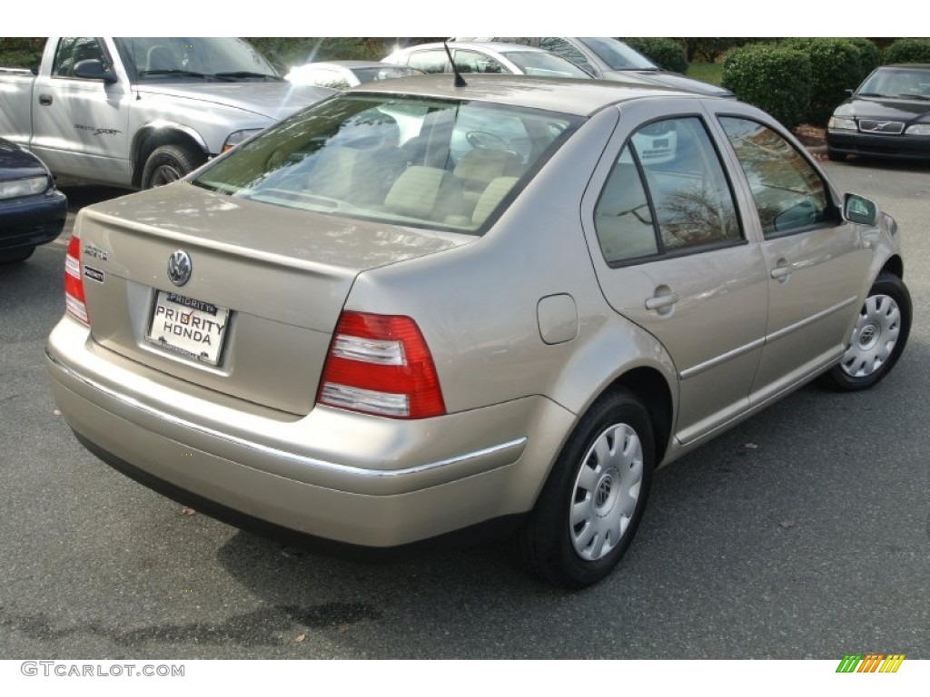 2005 Jetta GL Sedan - Wheat Beige Metallic / Pure Beige photo #4