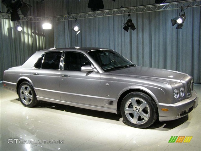 2006 Arnage T Mulliner - Silver Tempest / Beluga photo #3