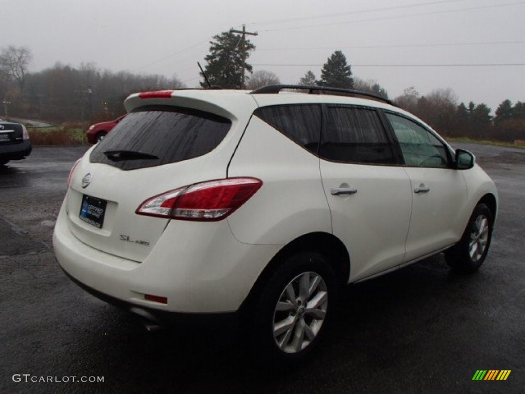 2011 Murano S AWD - Glacier White Pearl / Beige photo #6