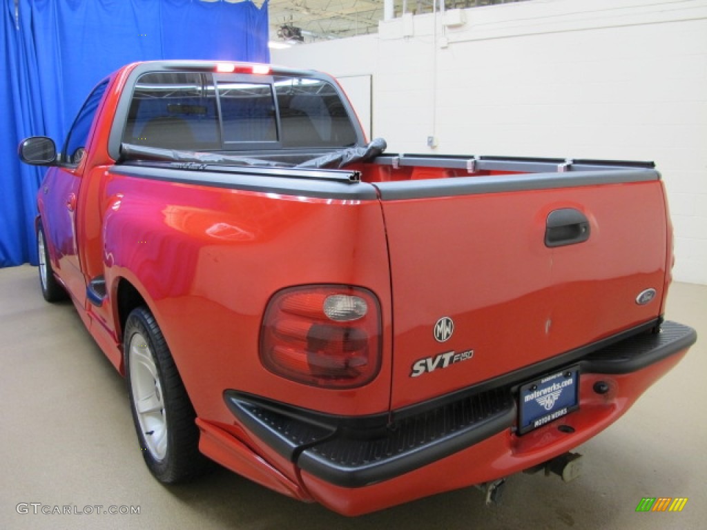 2000 F150 SVT Lightning - Bright Red / Medium Graphite photo #5