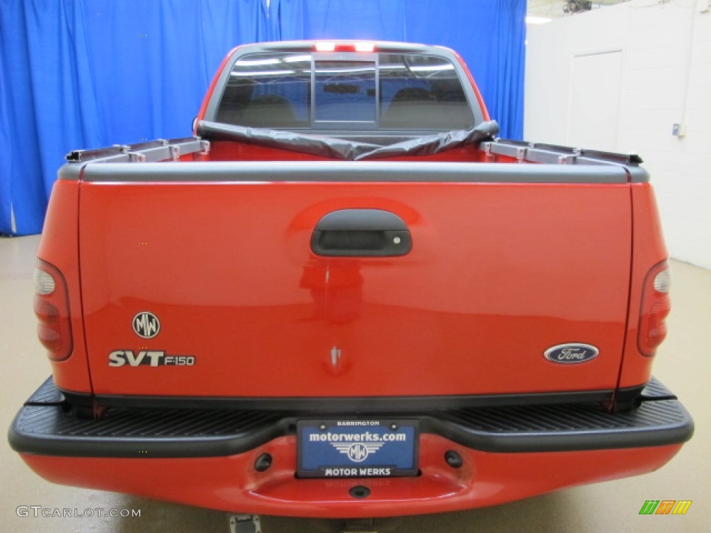 2000 F150 SVT Lightning - Bright Red / Medium Graphite photo #6