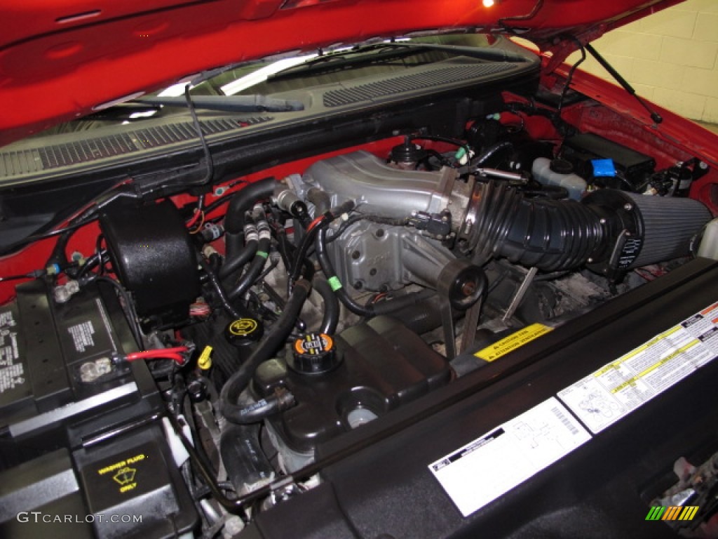 2000 F150 SVT Lightning - Bright Red / Medium Graphite photo #9