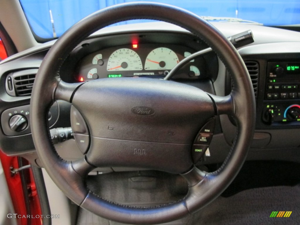 2000 F150 SVT Lightning - Bright Red / Medium Graphite photo #25