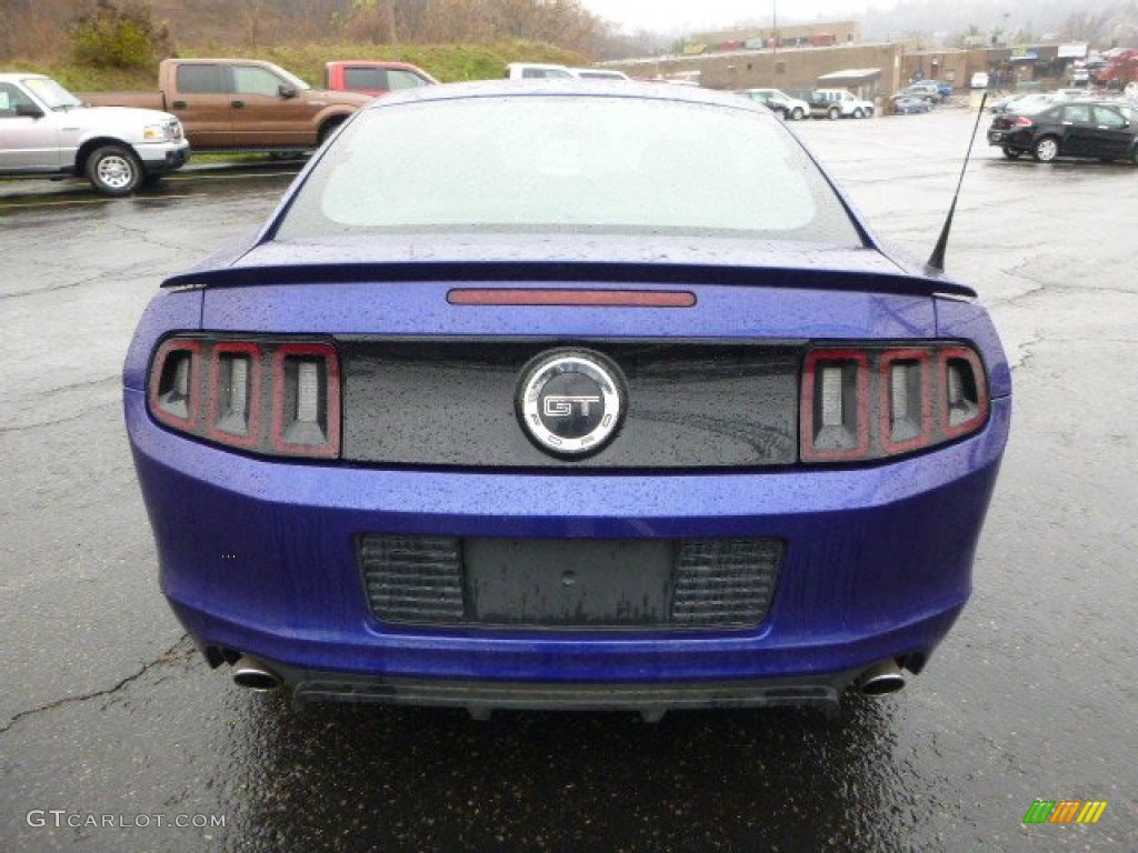 2013 Mustang GT Coupe - Deep Impact Blue Metallic / Charcoal Black photo #3