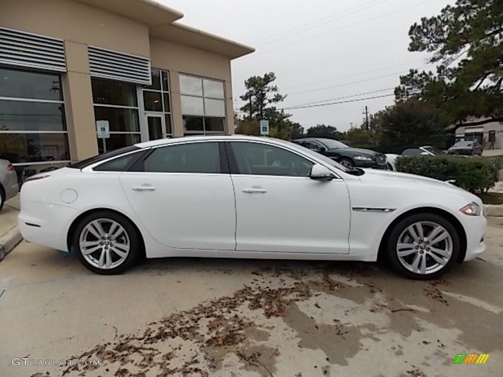 Polaris White 2012 Jaguar XJ XJL Portfolio Exterior Photo #88205079