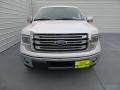 White Platinum Metallic Tri-Coat - F150 Lariat SuperCrew Photo No. 8